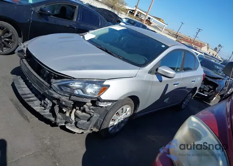 2018 Nissan Sentra S from USA, damaged, VIN 3N1AB7AP9JY326862